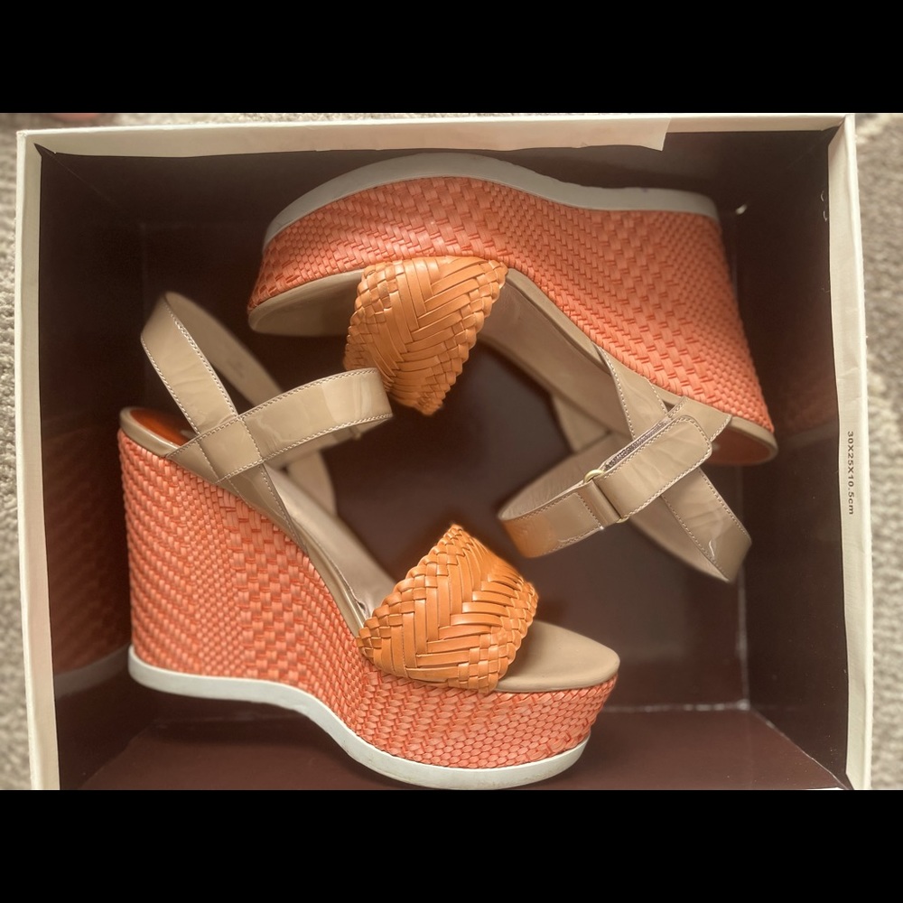 Joan & David wedges